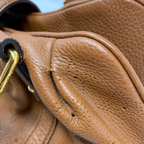 Authentic  LOUIS VUITTON Lunar PM Cognac Mahina - Picture 14 of 16